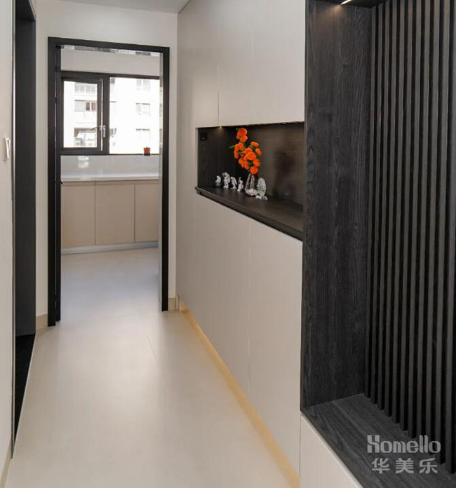 112㎡三室改兩室，一廳兩用布局，感受現代簡約雅居的舒適與魅力